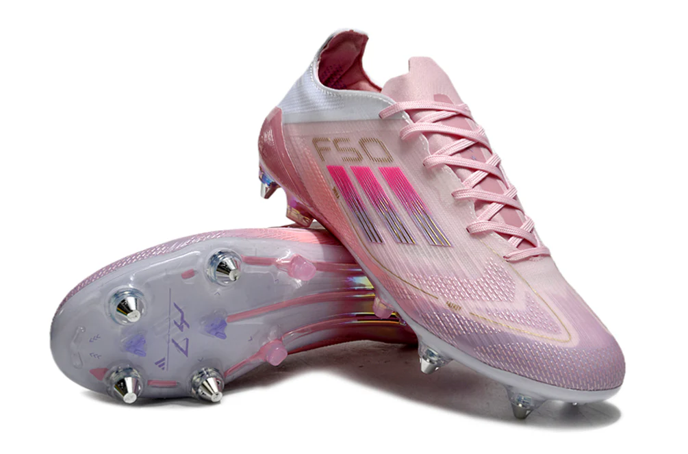 Guayo Adidas F50 Rosado Tache de Aluminio - Imagen 6