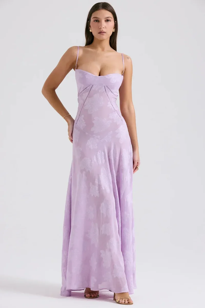 Vestido Largo Floral - Mavie - Imagen 9