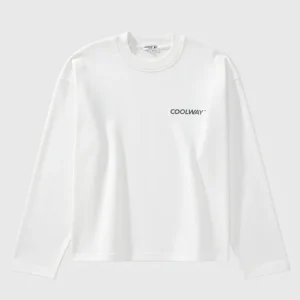 Coolway Frame White Long Sleeve - Camiseta blanca de manga larga