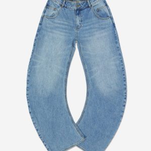 Jeans de pernera curva - Jones