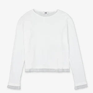 Camiseta doble con encaje - ULK Giorgia