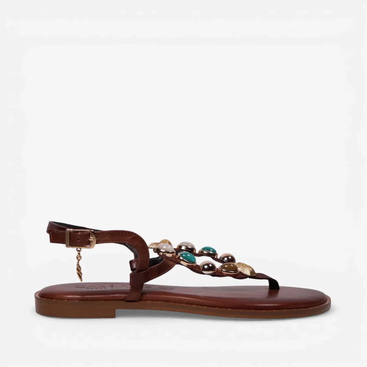 Sandalia Caryatis Zefi brown