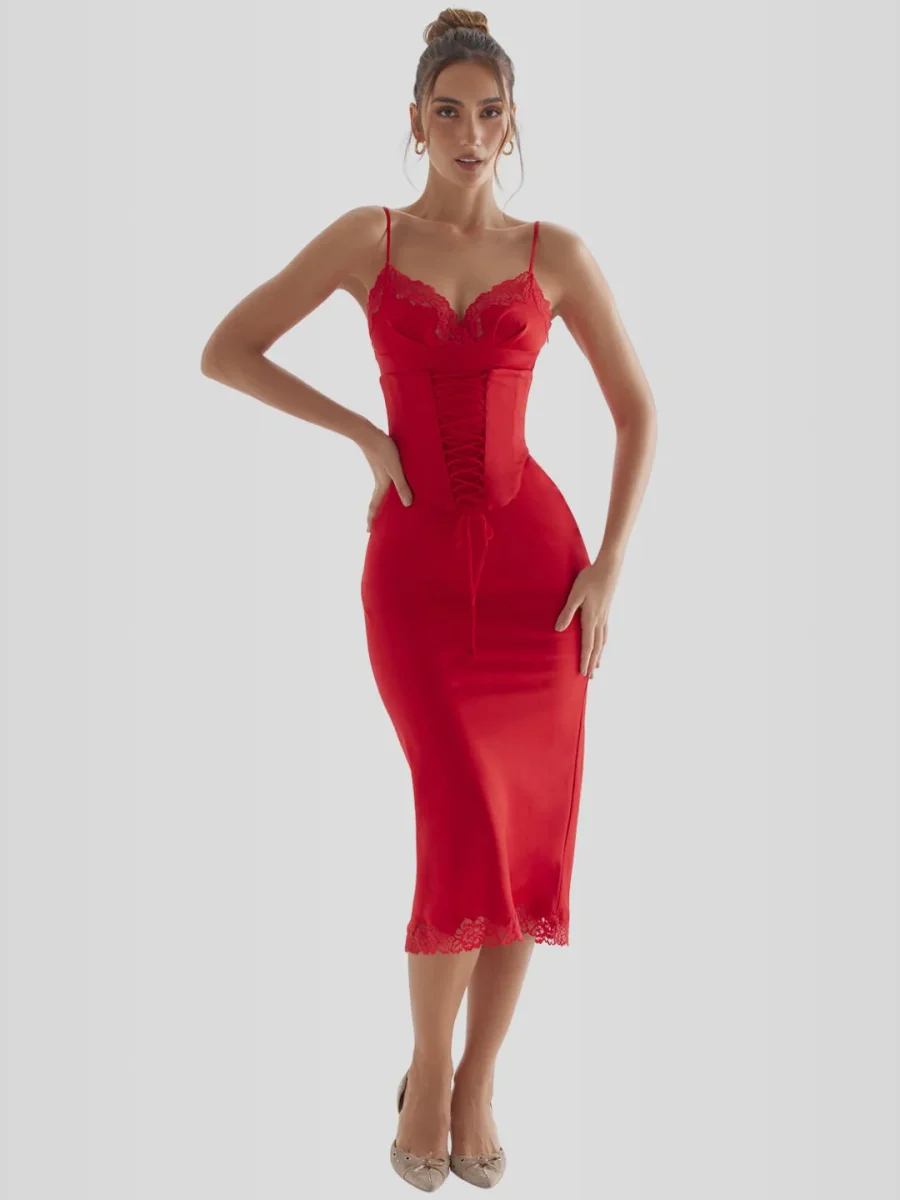 Vestido Largo Corset - Modelo Aurora - Imagen 7