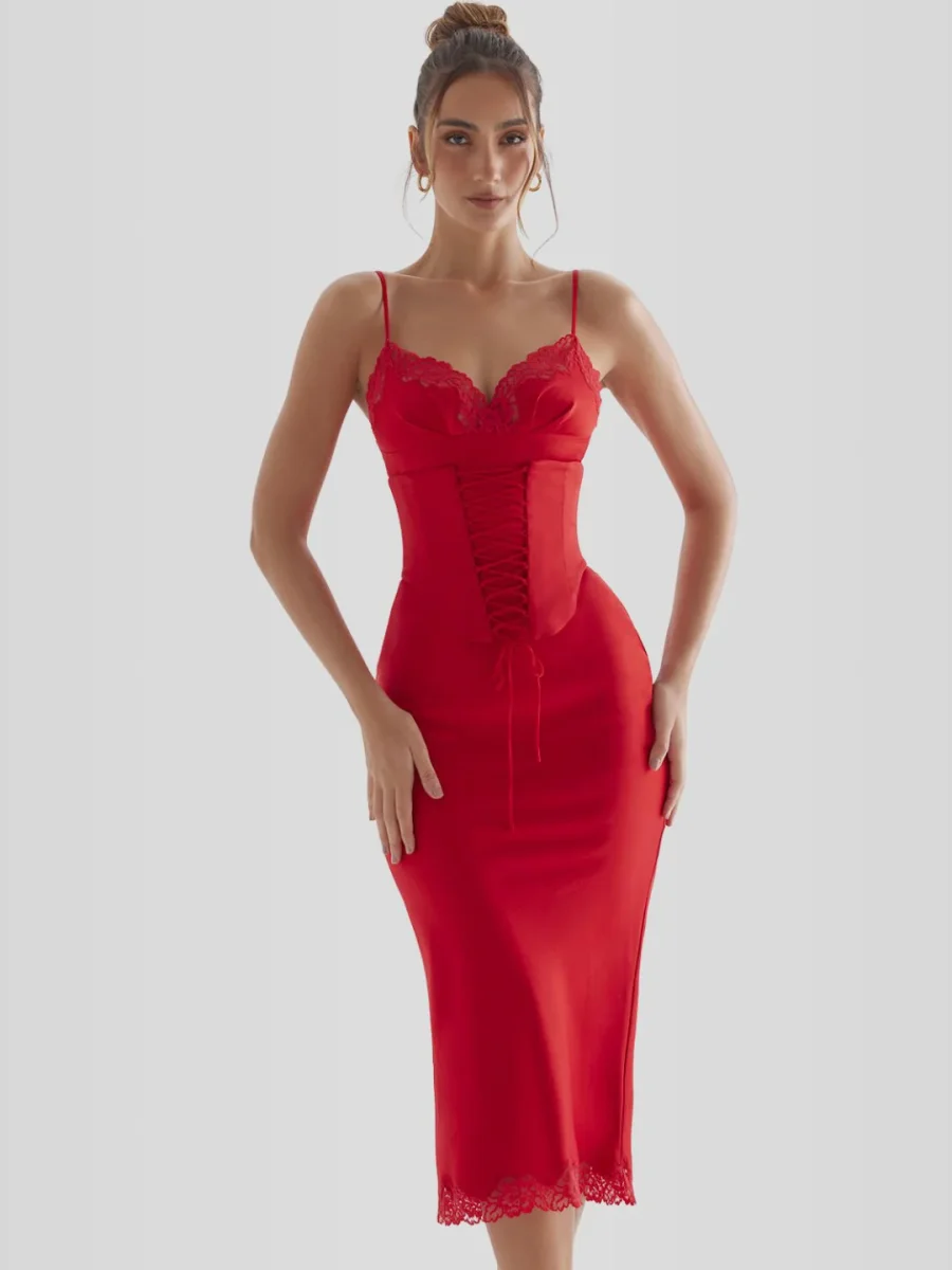 Vestido Largo Corset - Modelo Aurora - Imagen 8